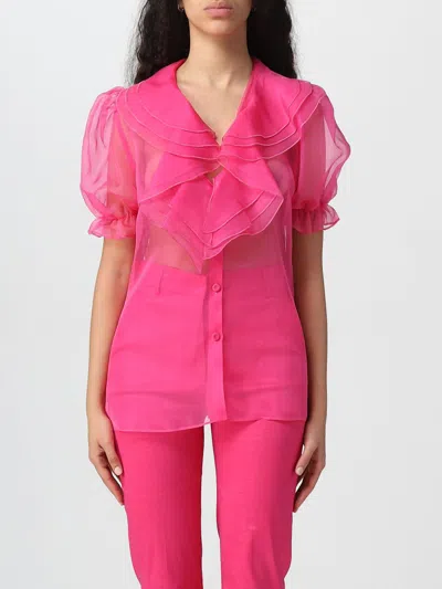 H Couture Top  Damen Farbe Fuchsia