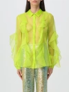 H COUTURE SHIRT H COUTURE WOMAN COLOR LIME,407088253