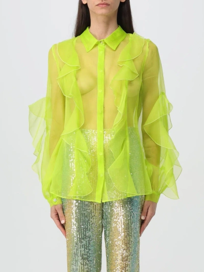 H Couture Top  Woman Colour Lime