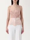 H Couture Top  Woman Color Nude