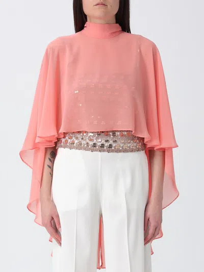 H Couture Top  Woman Color Salmon In Pink