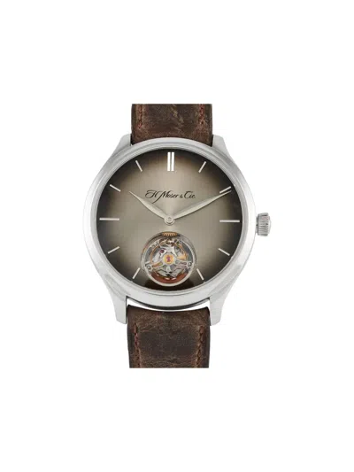 Pre-owned H. Moser & Cie  Endeavour Tourbillon 42mm In Grey