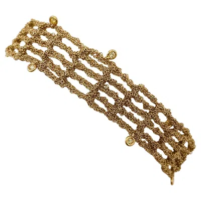 Pre-owned H. Stern Gold Bracelet With Diamonds In Multi
