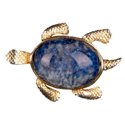 Pre-owned H. Stern Stern Turtle Brooch Circa 1980 In Multi