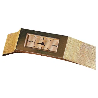 Pre-owned H. Stern Vintage Estate French  18k Yellow Gold Ladies Mid Century Watch
