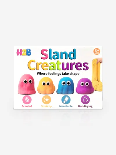H2b Toys Kids Sland Creatures Scented Sensory Sand Kit In Multi