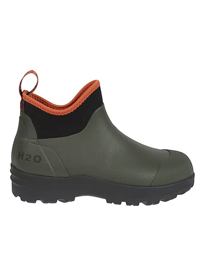 H2o Sportswear Rubber Boots In Green