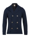 H953 Man Blazer Navy Size 48 Cotton, Polyamide, Elastane In Blue
