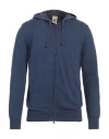 H953 Man Cardigan Navy Size 42 Cotton