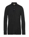 H953 Man Polo Shirt Midnight Blue Size 46 Cotton In Blue