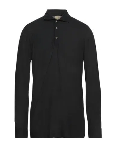 H953 Man Polo Shirt Midnight Blue Size 46 Cotton