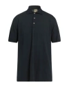 H953 Man Polo Shirt Navy Size 50 Cotton, Elastane