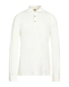 H953 Man Polo Shirt White Size 44 Cotton