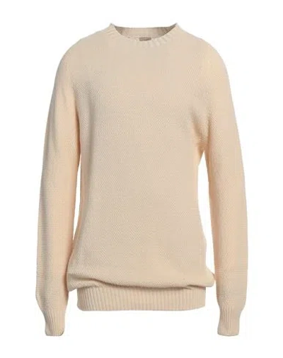 H953 Man Sweater Beige Size 44 Cotton