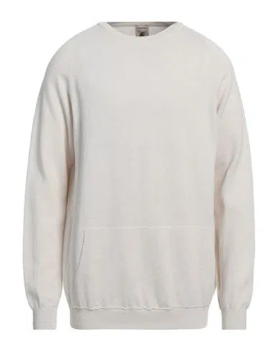 H953 Man Sweater Beige Size 44 Merino Wool In Neutral