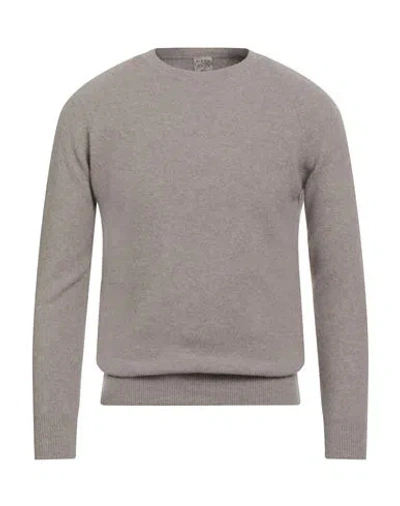 H953 Man Sweater Beige Size 48 Wool, Polyamide, Elastane In Gray