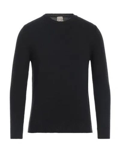 H953 Man Sweater Black Size 44 Merino Wool