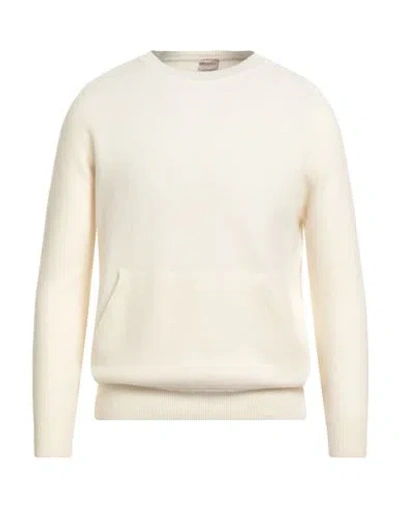 H953 Man Sweater Cream Size 42 Wool, Polyamide, Elastane In White
