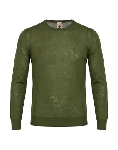 H953 Man Sweater Dark Green Size 46 Modal, Cashmere