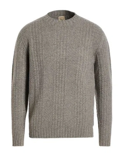 H953 Man Sweater Grey Size 40 Merino Wool, Cashmere In Gray