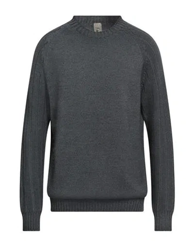 H953 Man Sweater Grey Size 46 Merino Wool In Gray