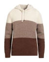 H953 Man Sweater Ivory Size 46 Alpaca Wool, Wool In Neutral