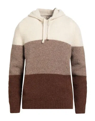 H953 Man Sweater Ivory Size 46 Alpaca Wool, Wool In Neutral