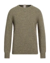 H953 Man Sweater Khaki Size 42 Cotton, Polyamide, Alpaca Wool, Wool In Nude