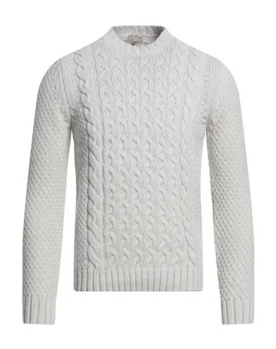 H953 Man Sweater Light Grey Size 38 Wool In Gray