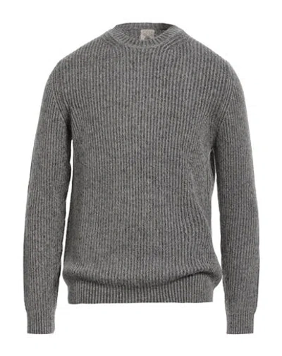 H953 Man Sweater Light Grey Size 40 Baby Alpaca Wool, Polyamide, Virgin Wool In Gray