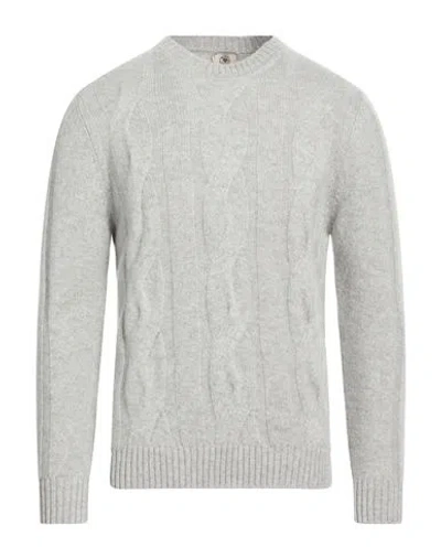 H953 Man Sweater Light Grey Size 40 Cashmere In Gray