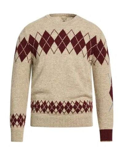 H953 Man Sweater Light Grey Size 42 Merino Wool In Gray