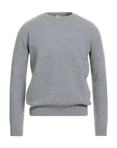 H953 Man Sweater Light Grey Size 42 Wool, Polyamide, Elastane In Gray