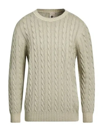 H953 Man Sweater Light Grey Size 46 Merino Wool In Neutral