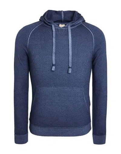 H953 Man Sweater Midnight Blue Size 34 Merino Wool