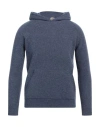 H953 Man Sweater Navy Blue Size 42 Wool, Polyamide, Elastane In Navy Blue