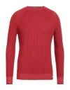 H953 Man Sweater Red Size 40 Wool In Red