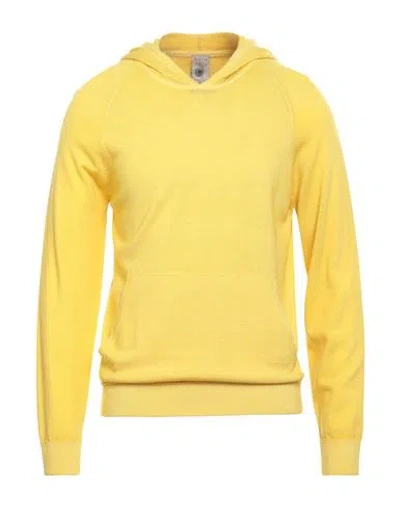 H953 Man Sweater Yellow Size 42 Merino Wool