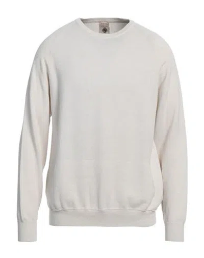 H953 Man Sweatshirt Off White Size 42 Cotton