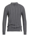 H953 Man Turtleneck Lead Size 40 Merino Wool