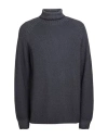 H953 Man Turtleneck Lead Size 46 Merino Wool In Grey