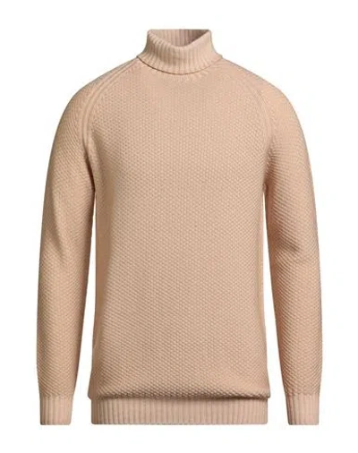H953 MAN TURTLENECK SAND SIZE 40 MERINO WOOL