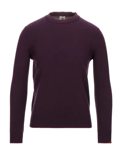 H953 Sweaters In Deep Purple