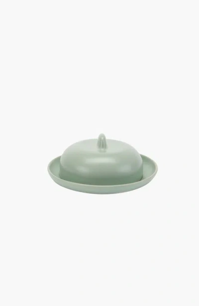 Haand Butter Dish In Green