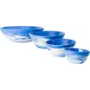 Haand Cloudware Nesting Bowl Set In Multi
