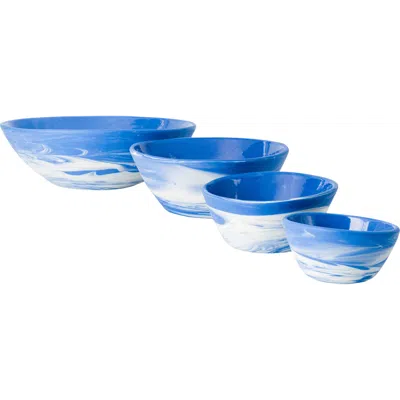 Haand Cloudware Nesting Bowl Set In Multi