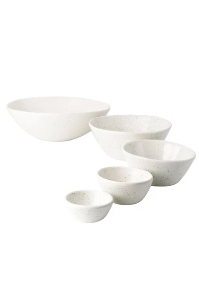 Haand Hestia Nesting Bowl Set In Brown