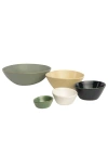 Haand Hestia Nesting Bowl Set In Multi