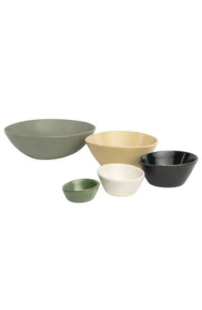 Haand Hestia Nesting Bowl Set In Multi