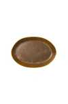Haand Oval Platter In Brown